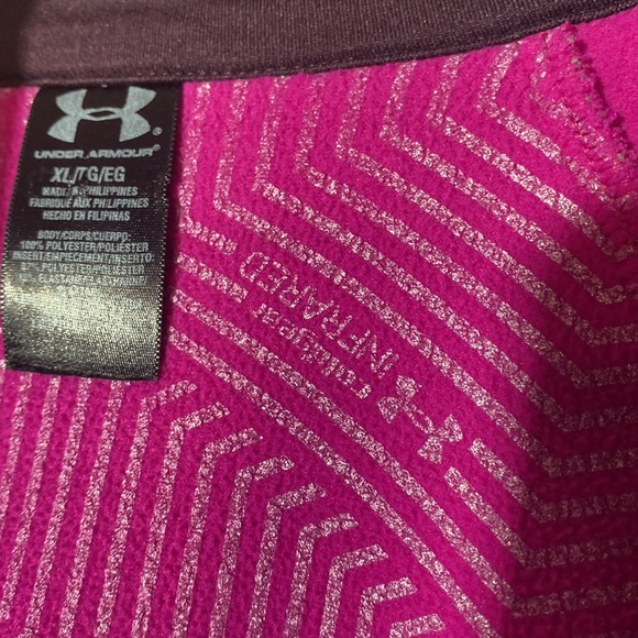 Under Armour ColdGear Infrared Compression Slimming Jacket Magenta XL - Picture 15 of 16